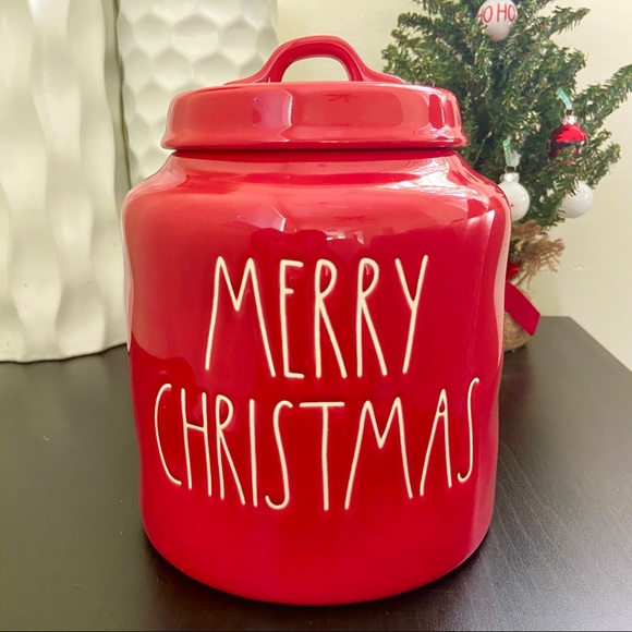 Rae Dunn Other - ✨Host Pick✨Rae Dunn ‘MERRY CHRISTMAS’ Cookie Jar